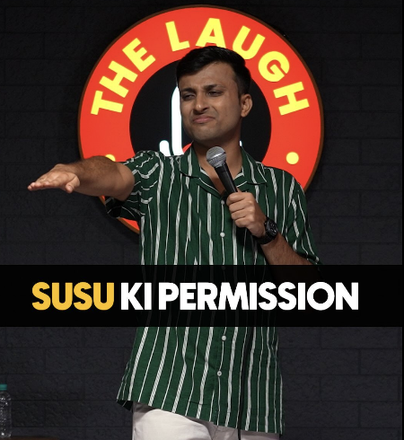 Image 2: A screenshot from the Pretty Good Roast Show with Aashish roasting a celebrity guest (e.g., Huma Qureshi). The stage is lively, with a big “Pretty Good Roast” logo. Text overlay: “Why Aashish Solanki’s Comedy Rules!” in a bold, red font.